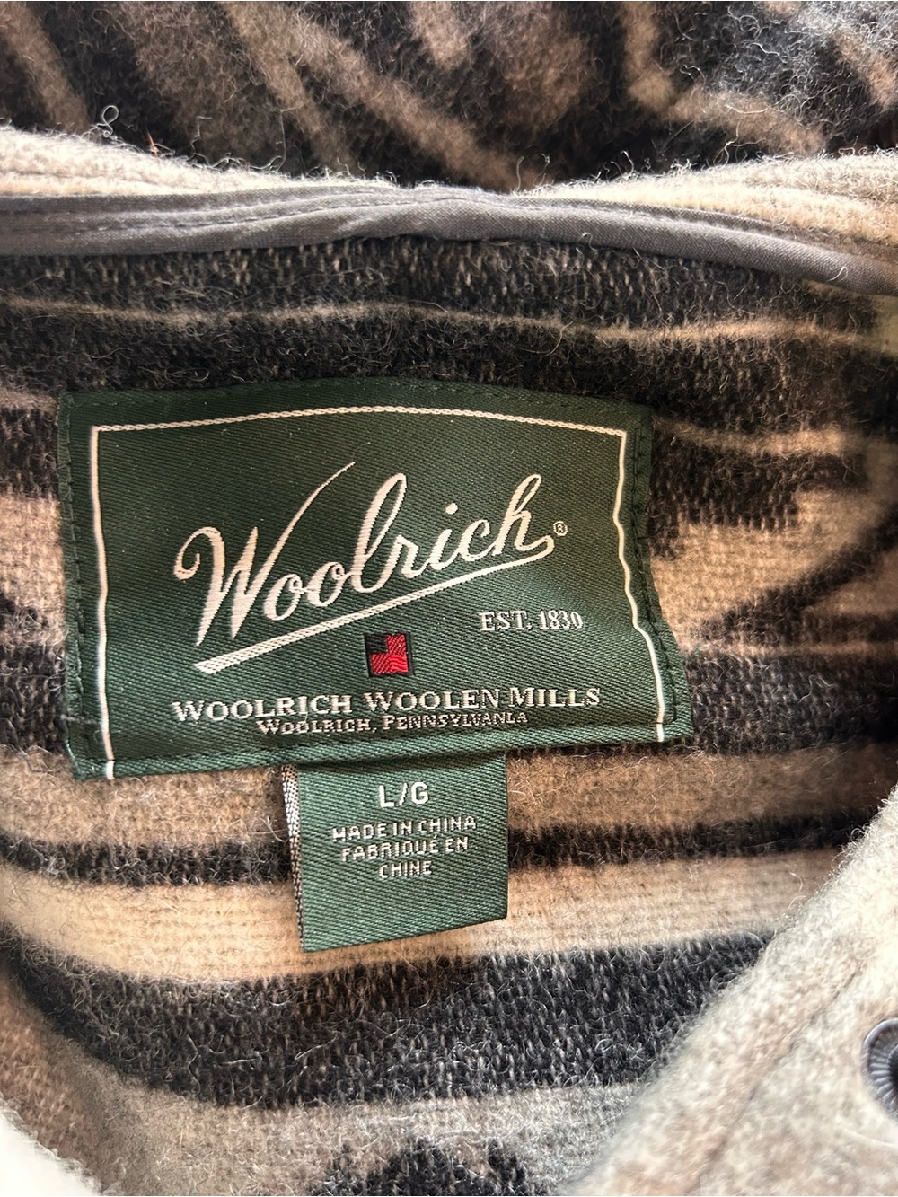 Woolrich hooded pullover - Picture 2 of 6